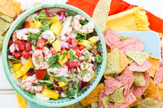 ceviche de mango