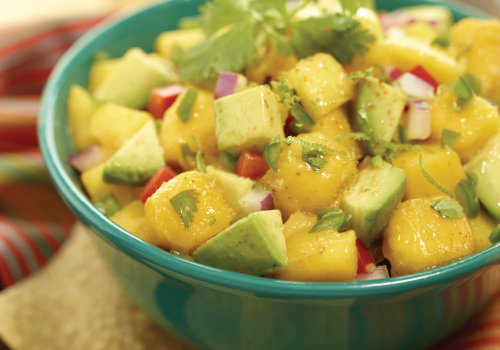 Avocado and Mango Salsa