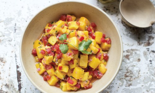 Salsa de Mango en Tazón