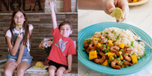 Laura Fuentes Mango Gambas Y Arroz