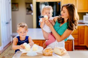 Natasha cocina familia de 3