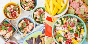Ceviche de Camarones con Mango Weelicious
