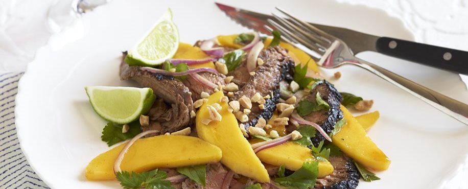 Green Mango and Grilled Beef Salad
