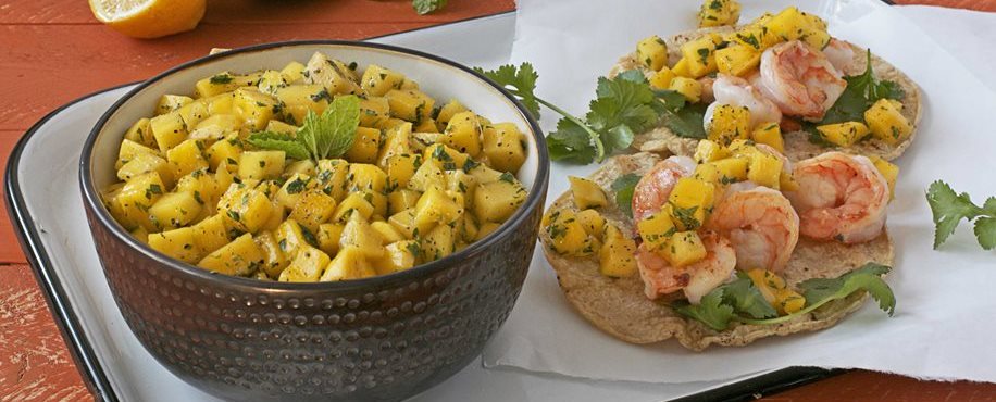 Lemon, Black Pepper and Mango Salsa