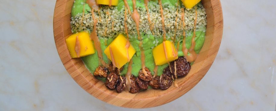 Lovely Mango Smoothie Bowl