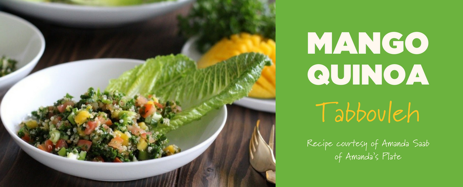 Tabulé de mango y quinoa