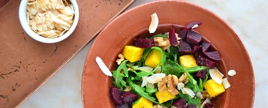 Mango, Arugula and Beet Salad