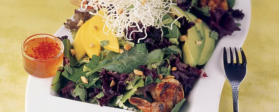 Thai Shrimp and Avocado Salad