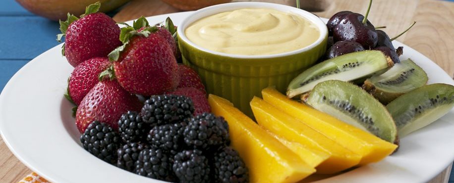 Vanilla-Mango Fruit Dip