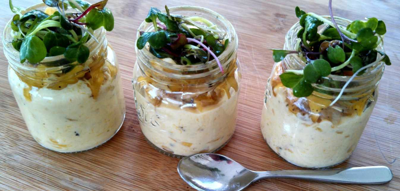 Tropical Mango Salad Shooter