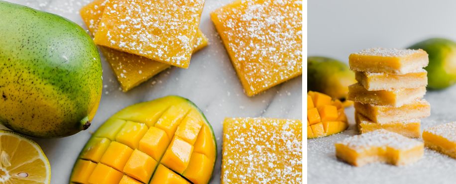 Mango Lemon Bars
