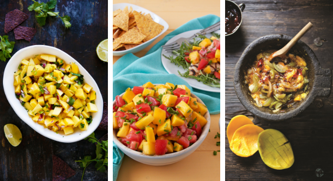 Mango Salsa Collage