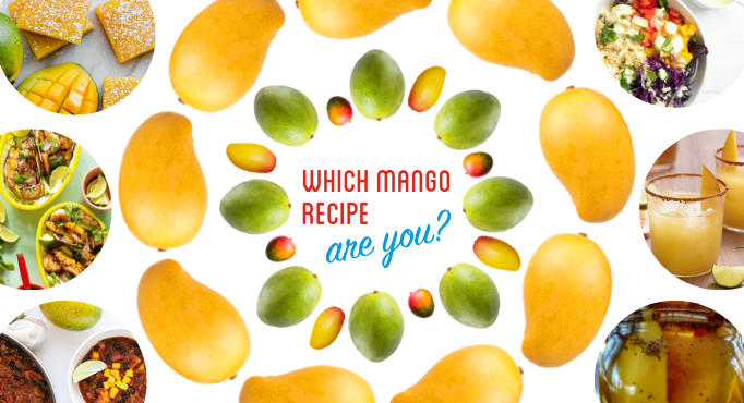 Cuestionario sobre qué receta de mango