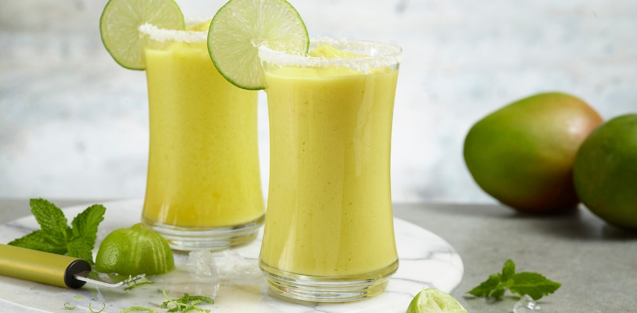 Mango Biche Lemonade Frappe Header