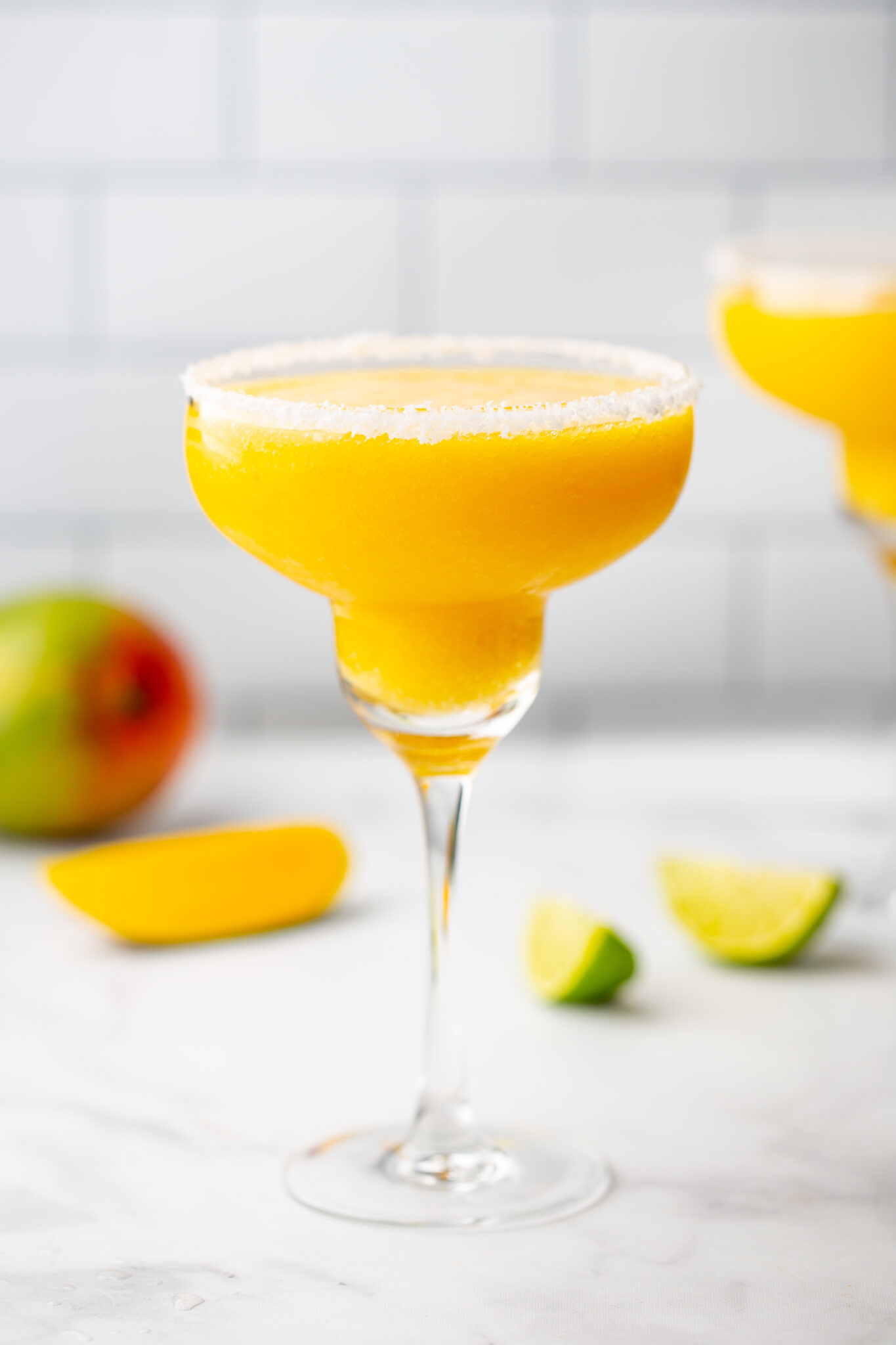 Margarita de mango de 5 ingredientes