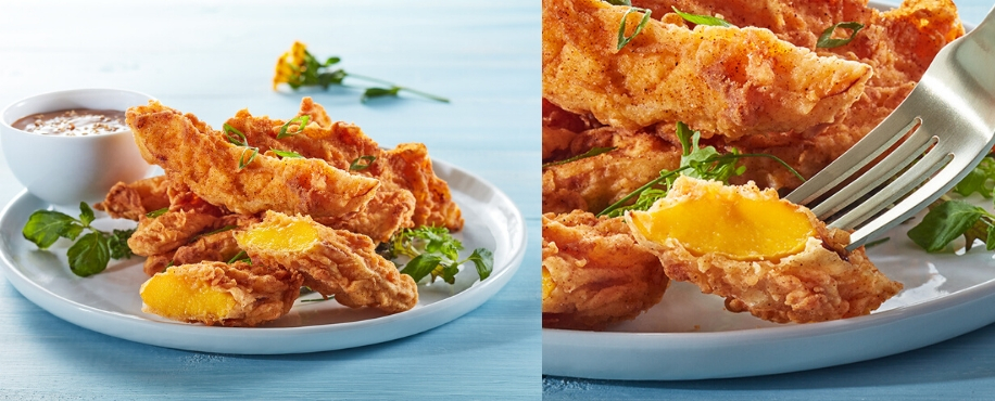 Deep Fried Green Mangos Recipe Header