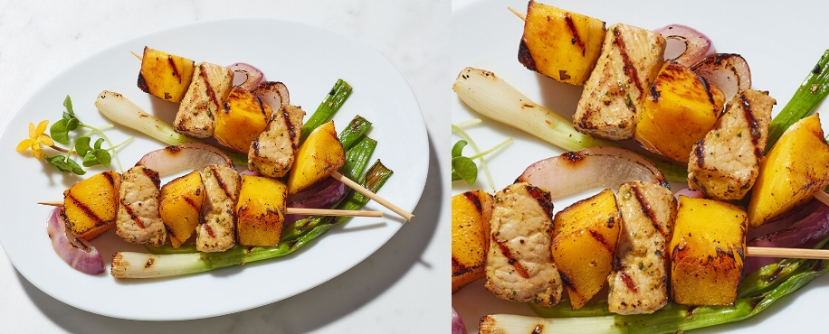 Grilled Pork Mango Recipe Header